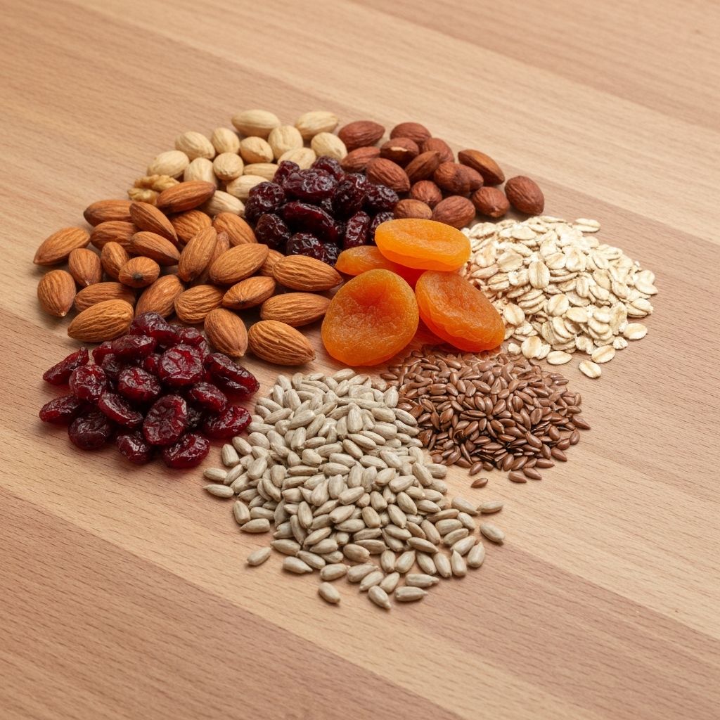 Természetes teljes élelmiszerek és magvak